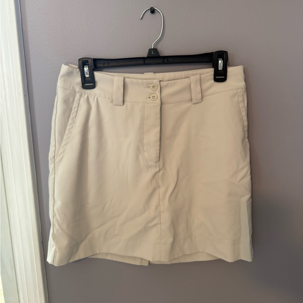 Nike Golf White Dri-FIT Skirt